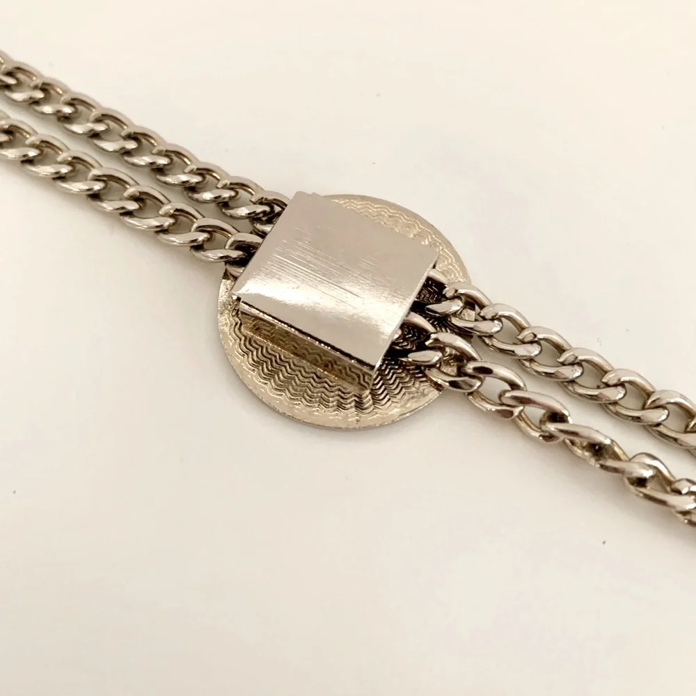 MOVING SALE | Women’s Vintage Jewelry, Silver Bolo Tie, One Size - Picture 5 of 6